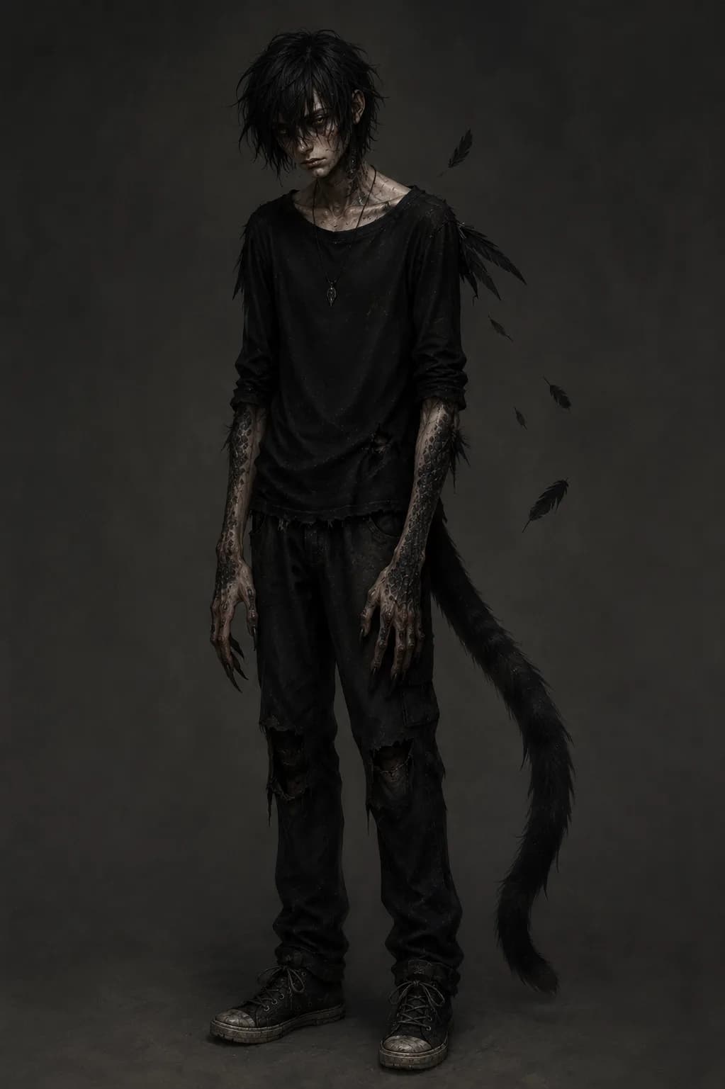 Finn — A young chimera whose rare biology draws every faction's eye., Trotillions