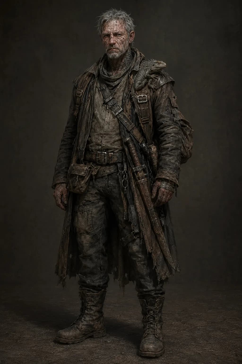 Grant — Former caravan guard / escaped test subject., Trotillions