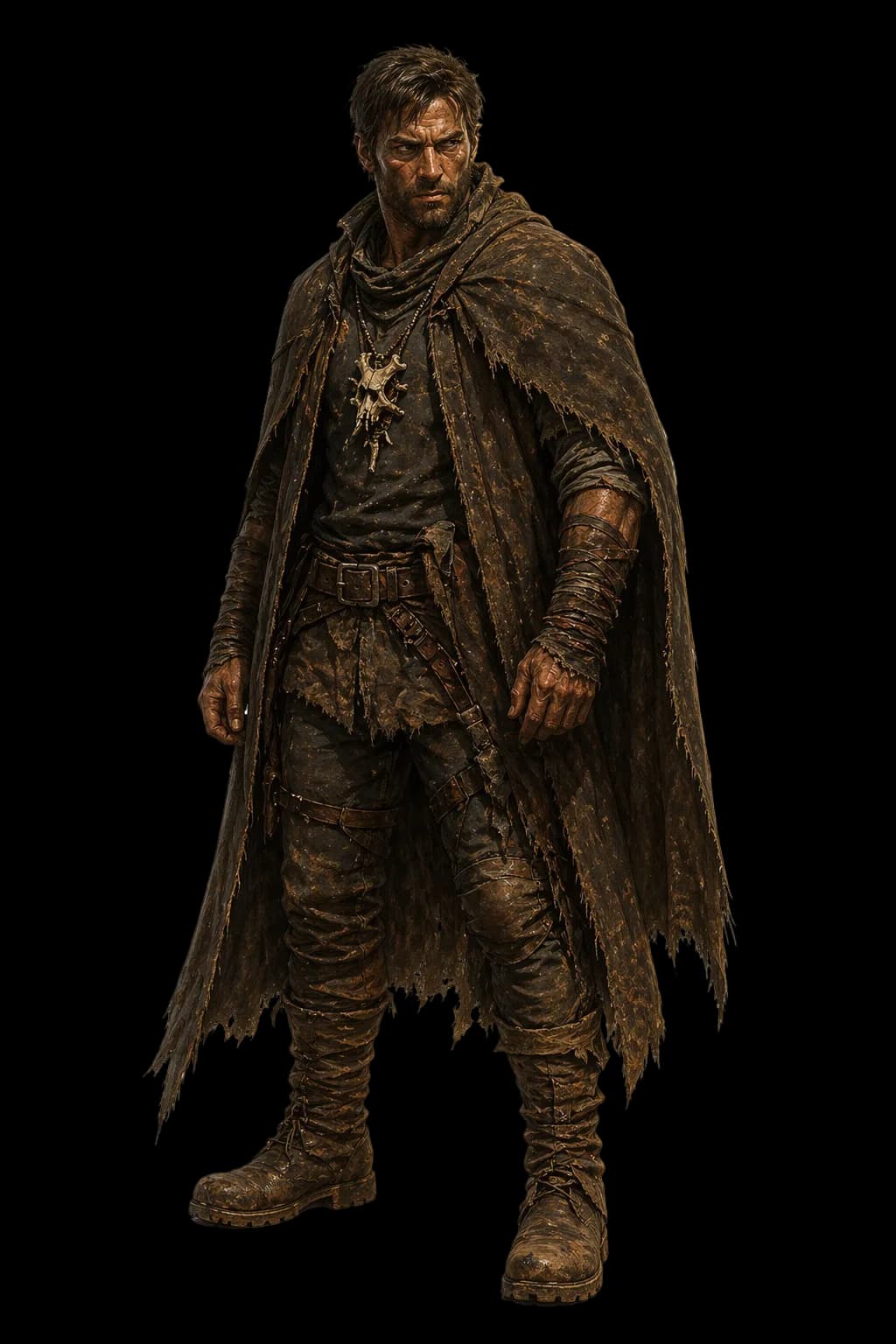 Wolfman — Wolf-clan road enforcer / patrol fighter., Trotillions